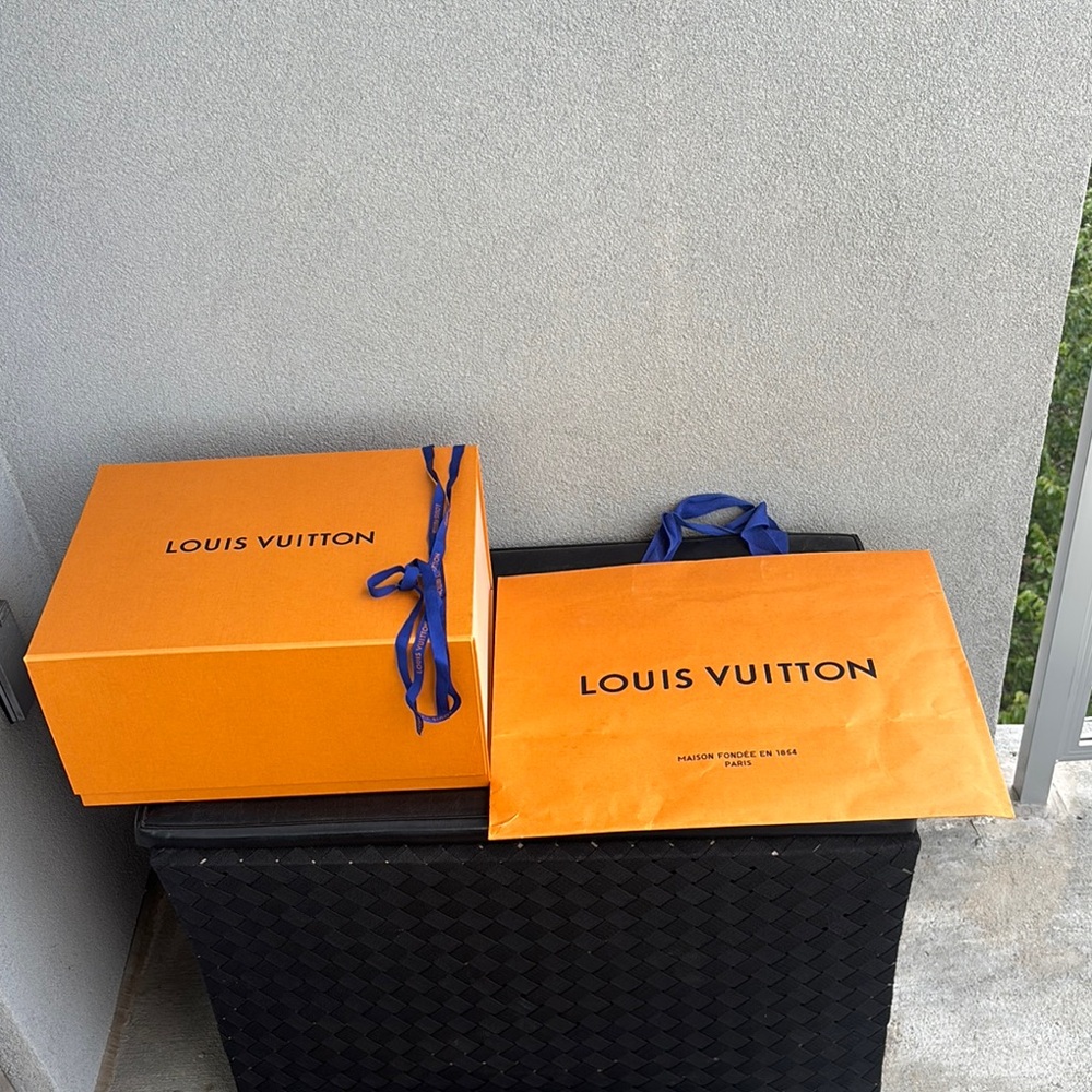 Huge Louis Vuitton Box and Bag